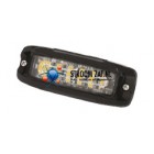 LED flitser Axixtech ministealth 6 Leds ECE R65 Oranje